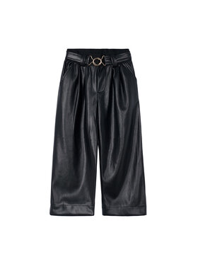 Mayoral Mayoral Штани зі штучної шкіри 4574 Чорний Regular Fit