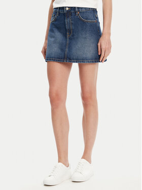 United Colors Of Benetton United Colors Of Benetton Gonna di jeans 4AW7D004U Blu Regular Fit