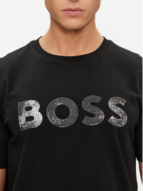 Boss T-shirt Te_Bossocean 50515997 Crna Regular Fit