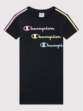 Champion Champion Sukienka codzienna 404351 Czarny Relaxed Fit