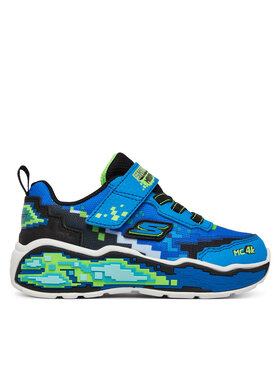 Skechers Skechers Sneakersy Mega Scene 402162N/BBLM Modrá