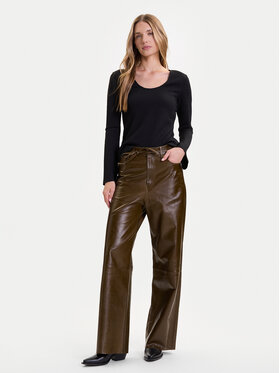 Vero Moda Vero Moda Majica Cille 10334657 Crna Slim Fit