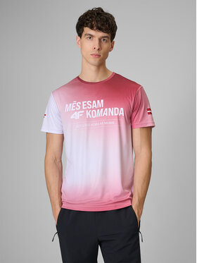 4F 4F T-Shirt TEAMWEAR Kolorowy Regular Fit