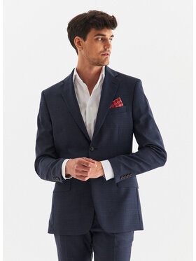 Pako Lorente Pako Lorente Marynarka P22WP-3G-031 Granatowy Slim Fit