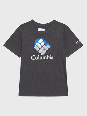 Columbia Columbia T-Shirt Valley Creek™ 1989781 Šedá Regular Fit