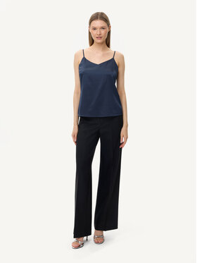 KMX Studio KMX Studio Bluzka 503370012 Granatowy Fitted Fit