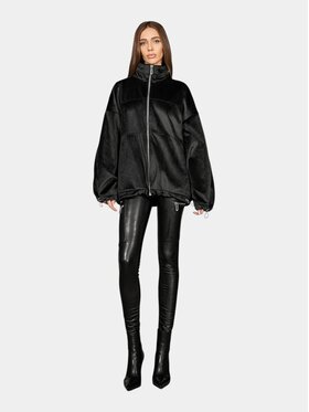 MADE BY SOCIETY MADE BY SOCIETY Kurtka anorak Noir Sable - H27738 Czarny Basic Fit