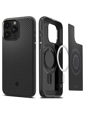 Spigen Spigen Etui na telefon Mag Armor MagSafe Czarny