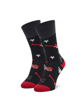 Todo Socks Todo Socks Дълги чорапи unisex Rock And Roll Черен
