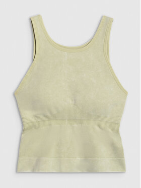 4F 4F Koszulka techniczna YOGA Zielony Slim Fit