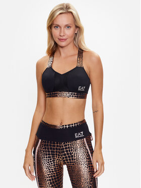 EA7 Emporio Armani EA7 Emporio Armani Podprsenkový top 3RTH06 TJLZZ 2227 Černá