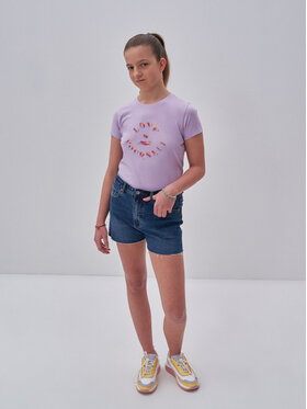 BIG STAR BIG STAR Szorty jeansowe shaina_516 Niebieski Basic Fit