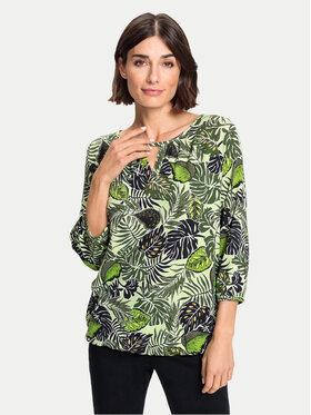Olsen Olsen Bluse 11104793 Grün Regular Fit