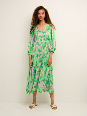 Karen by Simonsen Karen by Simonsen Nyári ruha Honey 10104259 Zöld Feminine Fit