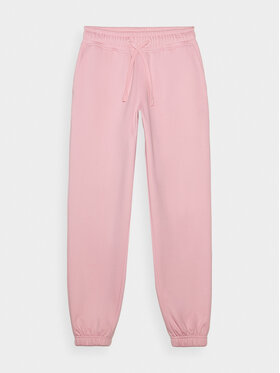 4F 4F Pantaloni da tuta NOS Rosa chiaro Regular Fit