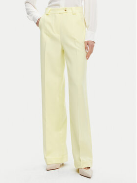Maryley Maryley Pantaloni din material 25EB537/M26/43LL Galben Regular Fit