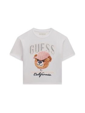 Guess Kids Guess Kids Tank top 184848 Biały Classic Fit