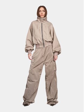 MADE BY SOCIETY MADE BY SOCIETY Spodnie materiałowe Aestra - P27714 Beżowy Basic Fit