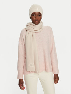 Calvin Klein Calvin Klein Комплект шал и шапка K60K612666 Бежов