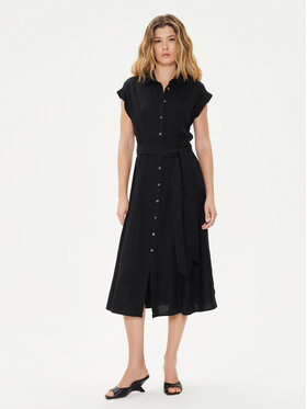 Gap Gap Košilové šaty 857655-02 Černá Regular Fit