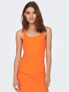 ONLY ONLY Kleid für den Alltag 15289553 Orange Regular Fit