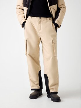 Guess Guess Pantaloni di tessuto 179583 Beige Regular Fit