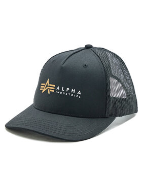 Alpha Industries Alpha Industries Шапка с козирка Label 106901FP Черен