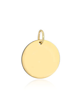 Fugart Fugart Naszyjnik Zawieszka złota pełne kółko FUG6-31-Z00559-2 Złoty