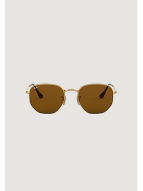 Ray-Ban Ray-Ban Okulary przeciwsłoneczne HEXAGONAL – UNISEX Złoty