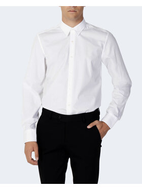 Antony Morato Antony Morato Πουκάμισο NAPOLI Λευκό Casual Fit