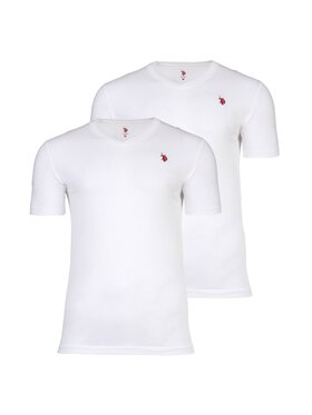 U.S. Polo Assn. U.S. Polo Assn. T-Shirt 28718 Biały Comfort Fit