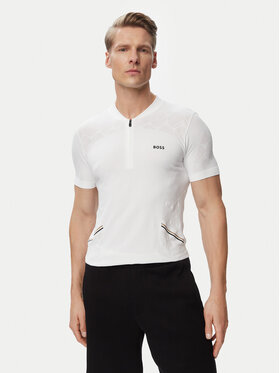 BOSS BOSS Marškinėliai Game 2 50564794 Balta Slim Fit