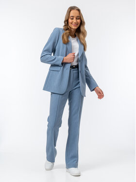 Ciepielewska Ciepielewska Garnitur Flo Niebieski Flattering Fit