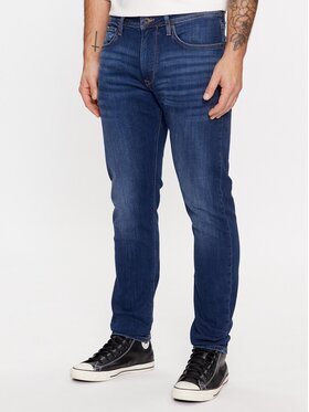 Pepe Jeans Pepe Jeans Jeansy Tapered PM207390CT4 Granatowy Tapered Leg