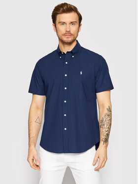 Polo Ralph Lauren Polo Ralph Lauren Srajca 710867700003 Mornarsko modra Custom Fit