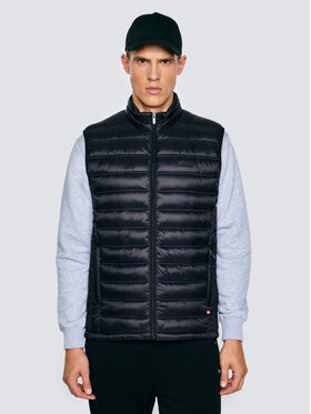 BIG STAR BIG STAR Kamizelka JAXOON Czarny Basic Fit