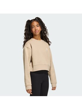 adidas adidas Bluza KE2383 Beżowy Loose Fit