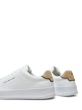 Tommy Hilfiger Superge Th Court Lth Detail Ess FM0FM05367 Bela