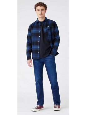Wrangler Wrangler Jeansy Greensboro Niebieski Regular Fit