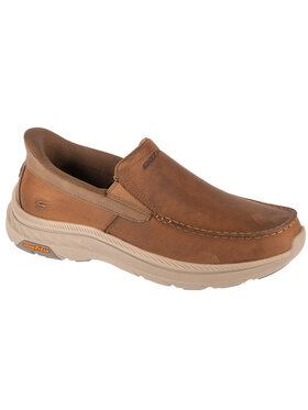 Skechers Skechers Sneakersy Skechers Slip-Ins: Pollard - Osgood Brązowy