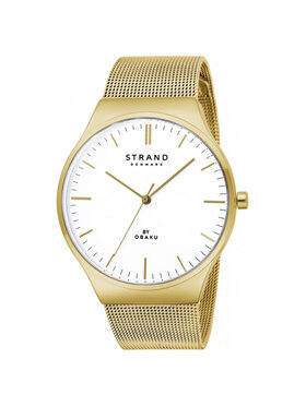 Strand Strand Zegarek S717LXGWMG Złoty