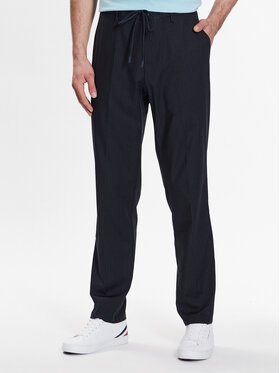 United Colors Of Benetton United Colors Of Benetton Auduma bikses 44O6UF01I Melns Regular Fit