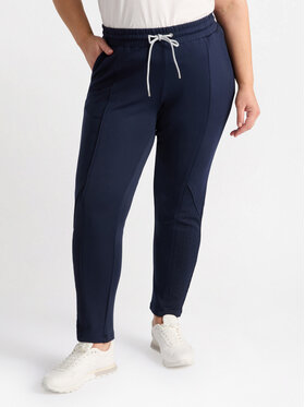 Fiorella Rubino Fiorella Rubino Pantaloni di tessuto P812L002096N034 Blu Regular Fit