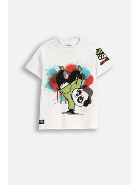 Coccodrillo Coccodrillo T-Shirt ZC5143203SBK-001 Bílá Regular Fit