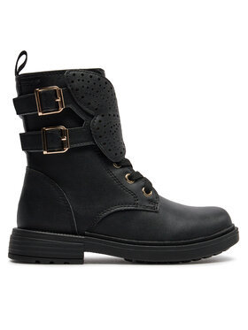 Geox Geox Čizme J Eclair Girl J369QN 000BC C9999 M Crna