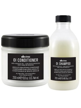 Davines Davines Zestaw OI Odżywka 250ml Szampon 280ml Zestaw kosmetyków