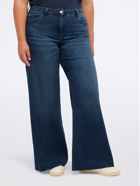 Fiorella Rubino Fiorella Rubino Jeansy P407T004903N034 Niebieski A-Line Fit
