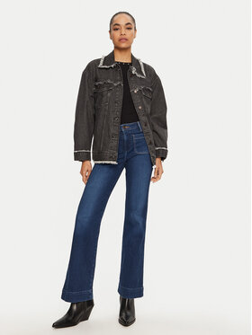 Wrangler Jeans 112351028 Dunkelblau Flare Fit