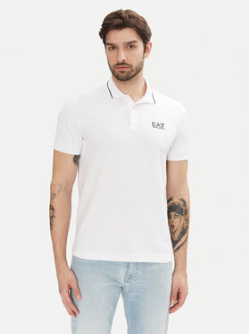EA7 Emporio Armani EA7 Emporio Armani Polokošeľa 8NPF16 PJVUZ 1100 Biela Slim Fit
