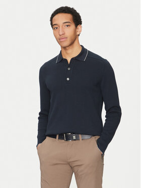 Marc O'Polo Marc O'Polo Džemperis 520 5016 60006 Tumši zils Regular Fit